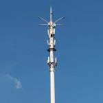30m Telecom Poles For Telecommunication Post With Wind Pressure Calculation