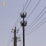 20 Side 30M 36M 40M Telecommunication Pole For Internet