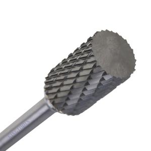 Wholesale Silver Cylinder Carbide Burr Bit For Grinding Polishing SC Type from china suppliers