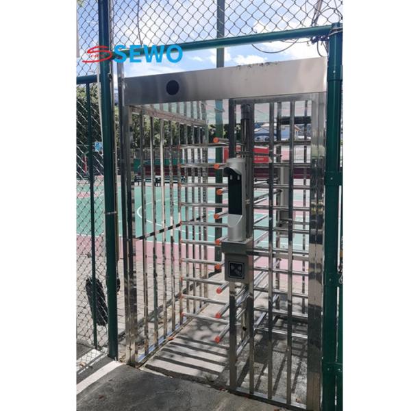 Semi-automatic Turnstile Gate Full Height Optical Turnstiles for Gym and