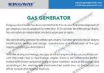 House Use 5.5KW Natural Gas Generator Three Phase Customized