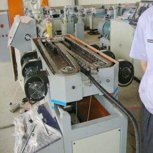 Wholesale 20-63mm Single-Screw PE PVC Corrugated Pipe Production Line with Best Energy Saving from china suppliers