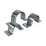 Metal Galvanised Saddle Clamp For Water Line 165 To 171mm Full Range Strut