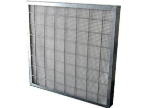 Wholesale Mini Pleated 5V Bank HEPA Air Filter Terminal Filtration With One Side Flange H14 from china suppliers