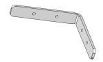Aluminium Surface Mounted LED Profile For Single Layer Curtain Lighting