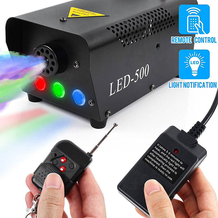 Led Rgb Fog Smoke Machine Dj Smoke Machine For Wedding Stage Light Fog Machine