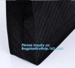 Fashion Laser Non Woven Bag with Customized Printing Metallic Shopping Tote Bag,