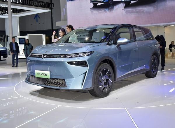 Dongfeng Venucia’S New EV: VX6 5door/Seats Family Pure Electric SUV CLTC520km