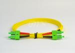 Duplex SC/APC-SC/APC Optical Fiber Patch Cord
