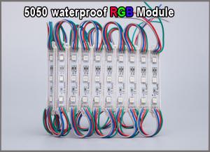 Wholesale 5050 12V RGB LED Module waterproof color changing pixel modules lighting for advertisment signage from china suppliers