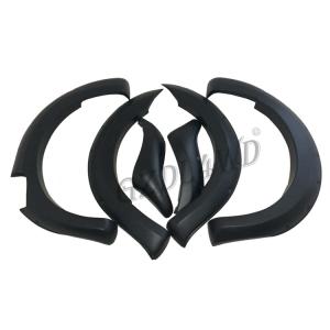 Wholesale ABS 4x4 Fender Flare Wheel Arch Flares for Ford Ranger 2015-2018 with 3M Tape from china suppliers