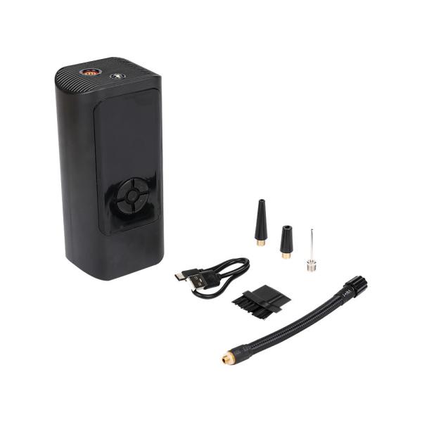 12V Wireless Air Compressor Recharged Digital Portable Tire Inflator with Black