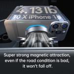 IPhone 15 Magsafe Car Mount Charger Stable Connection With Lighting Effect