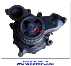 Wholesale Truck Car Power Steering Pump , Cooling Water Pump Type For Hino Ef750 from china suppliers