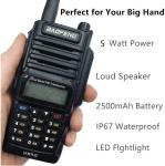RoHS Handheld Radio Walkie Talkie UV-9R PLUS VHF UHF Dual Band