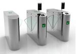 Face Recognition Bar Code Ticket Flap Barrier Gate 100W