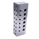 Aluminum Alloy Al6061 Hydraulic Cylinder Valve Block CNC Machining Manifold