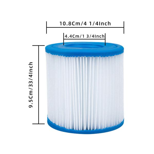 Water Amusement Places Filter C-4313 PBW4PAIR FC-3753 for Pool Pumps and Hot Tub