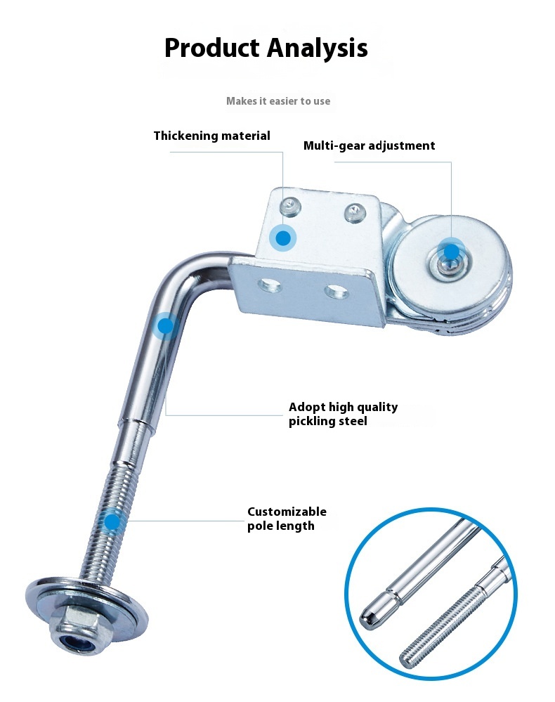 Pillow Hinge Sofa Hinge Reclining Sofa Headrest Hinge Hardware Furniture Accessories Sofa Lock