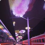 Resolution 55 LED Pixel Screen 50mm Pixel Pitch For Outdoor Indoor Background