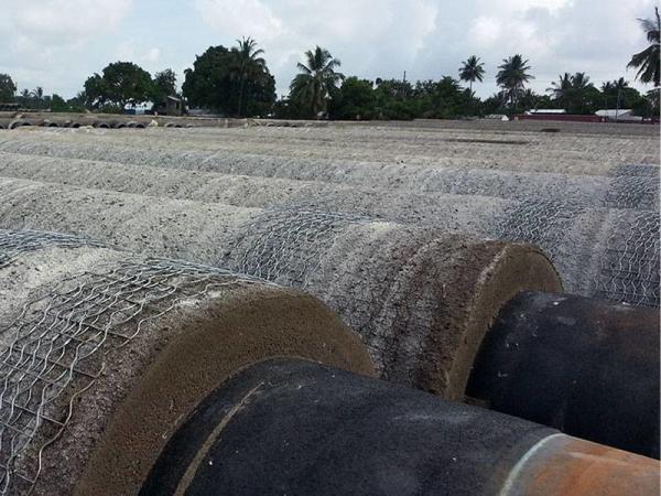 Offshore Pipeline Counterweight Welded Mesh for Strengthen Concrete Layer of the