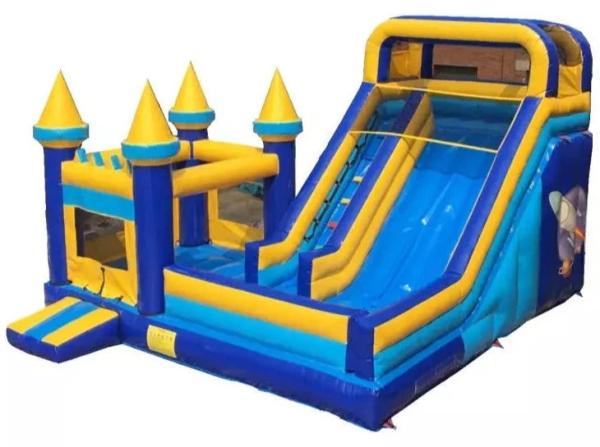 Commercial Bounce House With Slide Combo House Backyard Kids Party Inflatable