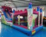 Children Commercial Inflatable Slide Playground Bouncy Castle