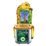 Hit Giraffe Tickets Redemption Arcade Machines Coin Pusher 350W 220V