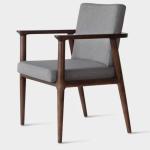 Home Living Room Furniture Modern Luxury Dining Chair with Canvas Cover and