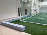 Padel Tennis Courts Designed With Synthetic Grass Surface And LED Lighting