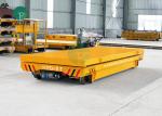 5 Ton Conductor Rail Powered Steerable Transfer Carts With Hydraulic Lifting