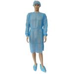 Multiple Color Medical Isolation Gown Nonwoven PP Knitted Cuff