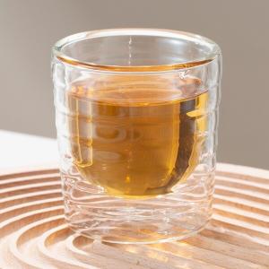 Wholesale 5 Ounce Cortado Double Wall Drinking Glass Cup Insulated 142ml Hand Blown from china suppliers