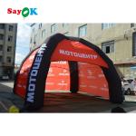 Sayok Canvas Inflatable Gazebo Tent Giant PVC Spider Inflatable Marquee House