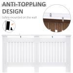 MDF Wood Radiator Cover 81cm Height