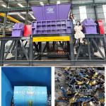 Factory Price Double Shaft Plastic Shredder for Waste Plastics Recycle Plant