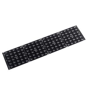 China Customized LED PCB Assembly Plant Growing Light RGB LED PCBA Black Soldermask on sale