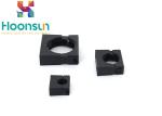 Corrugated Nylon Hose Plastic Conduit Clamps Self Extinguishing