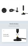 IEC/F Male Connector Power Uhf Vhf TV Antenna for Indoor Satellite Dish and