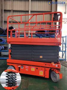 Wholesale Outdoor 12 Meters Height Mobile Aerial Work Platforms Scissor Type from china suppliers