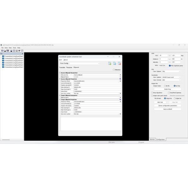 gAirHawk 5.0 Software-One Key Point Cloud Processing Software