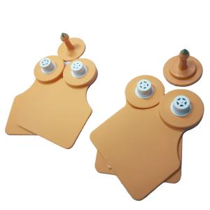 Wholesale 134.2KHZ TPU Rust Resistant ISO11784 Cattle Ear Tags from china suppliers
