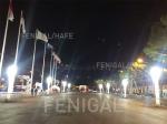 Inflatable light tower for parking lot, golf and event site super bright
