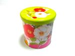 Colorful Tin Tea Canisters