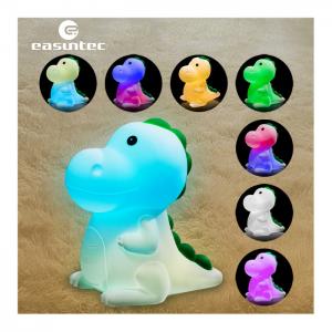 Wholesale RGB Dinosaur Silicone Night Light Switch Button Control 5V 0.5W from china suppliers