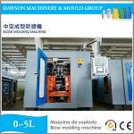 Double Station Customize Cavities Plastic Bottle Making Machine Extrusion
