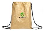 Durable Tyvek Tote Bag With Drawstring , Waterproof Brown Tyvek Paper Bags
