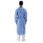 Breathable 40gsm PP CPE SMS Disposable Exam Gowns