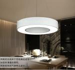 LED Pendant Lights Black And White Color Iron Acrylic Modern Simple 800*800