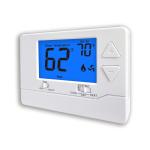 Riseem 24V Single Stage Temperature Calibration Adjustment Home Thermostat Non